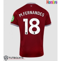 Camiseta West Ham United Mateus Fernandes #18 Primera Equipación 2025-26 manga corta